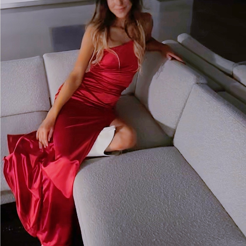 Red Formal Maxi Dress